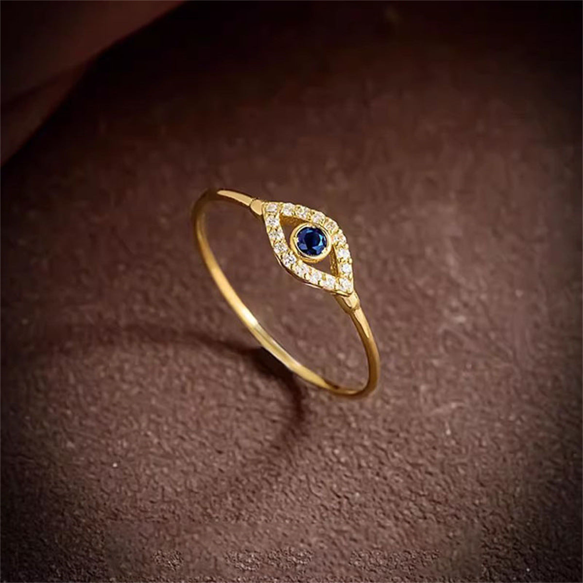 Fashionable Eye Design Ring Unique Women Jewelry