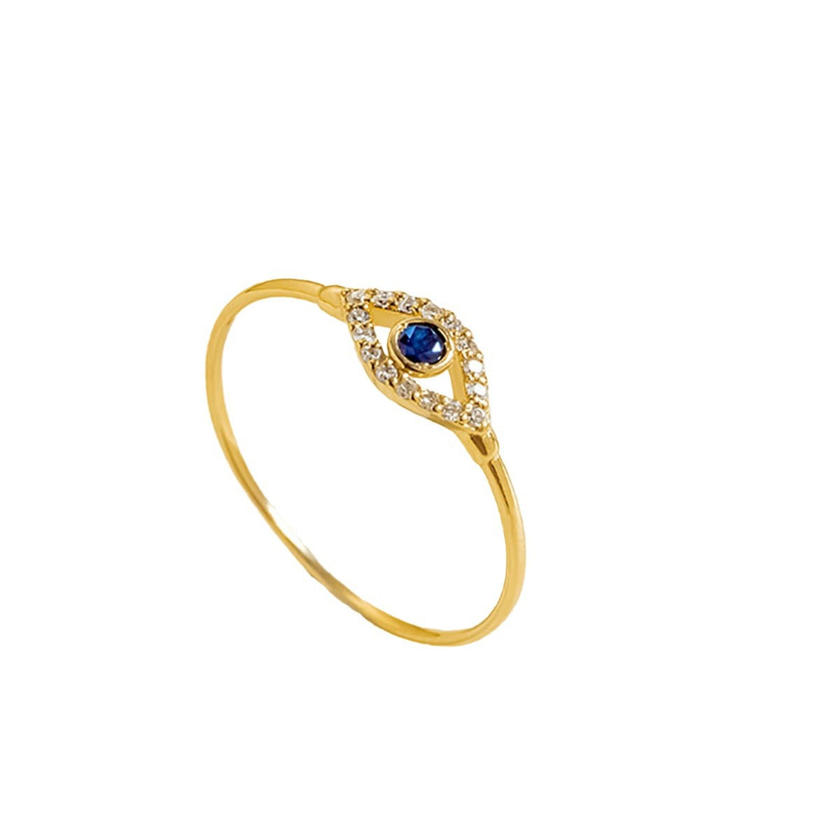 Fashionable Eye Design Ring Unique Women Jewelry