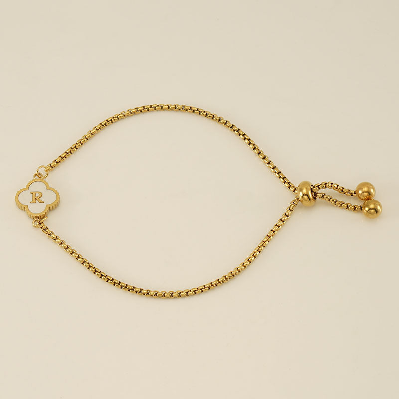 Four-leaf Clover Letter Jewelry