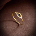 Fashionable Eye Design Ring Unique Women Jewelry