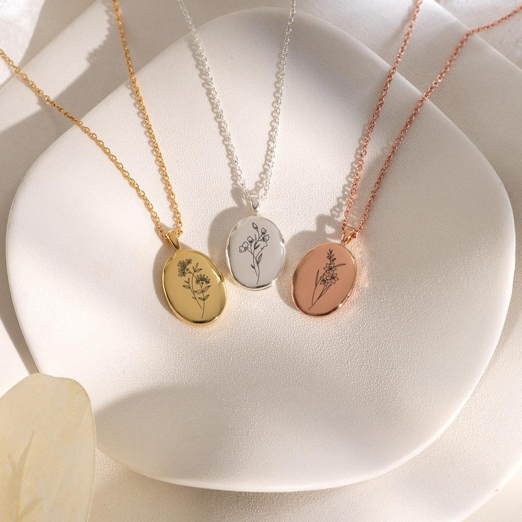 personalized Photo Pendant Necklace