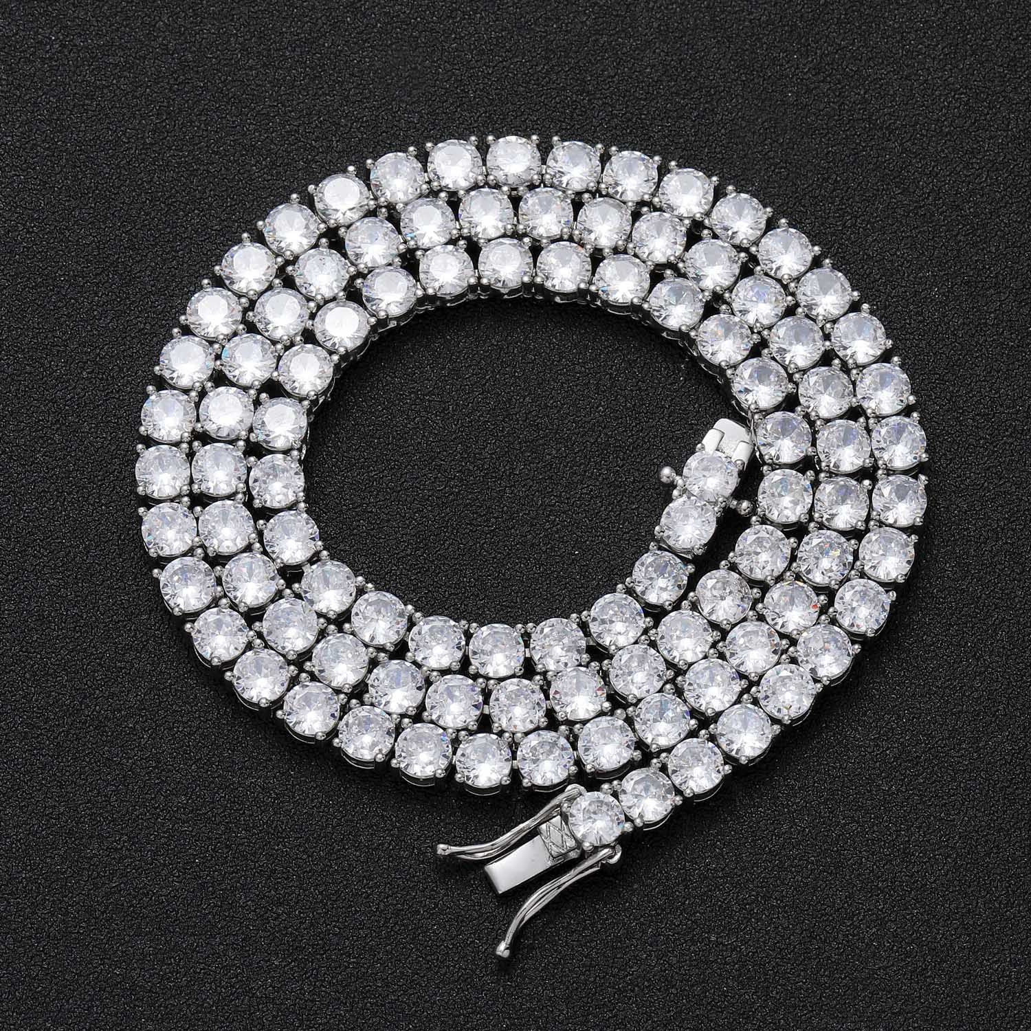 4mm Cubic Zirconia tennis bracelet