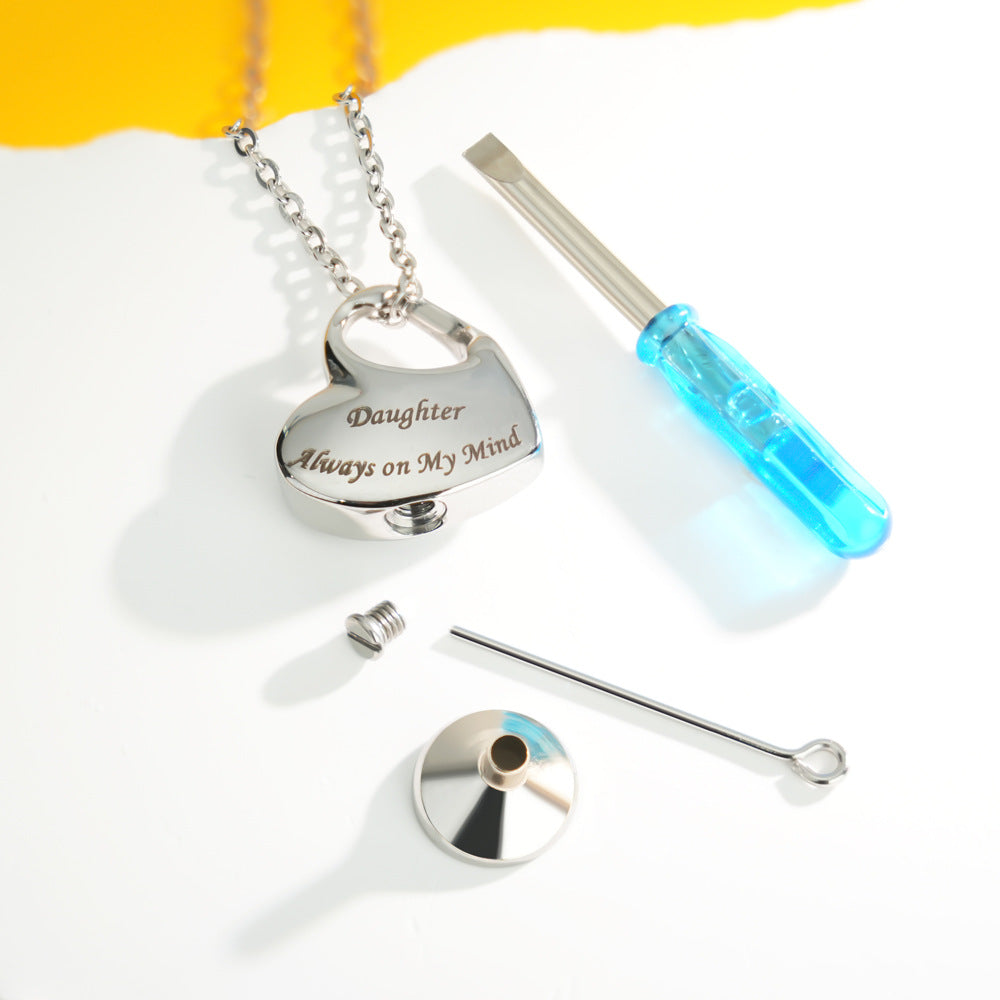 Pet memorial Ash necklace