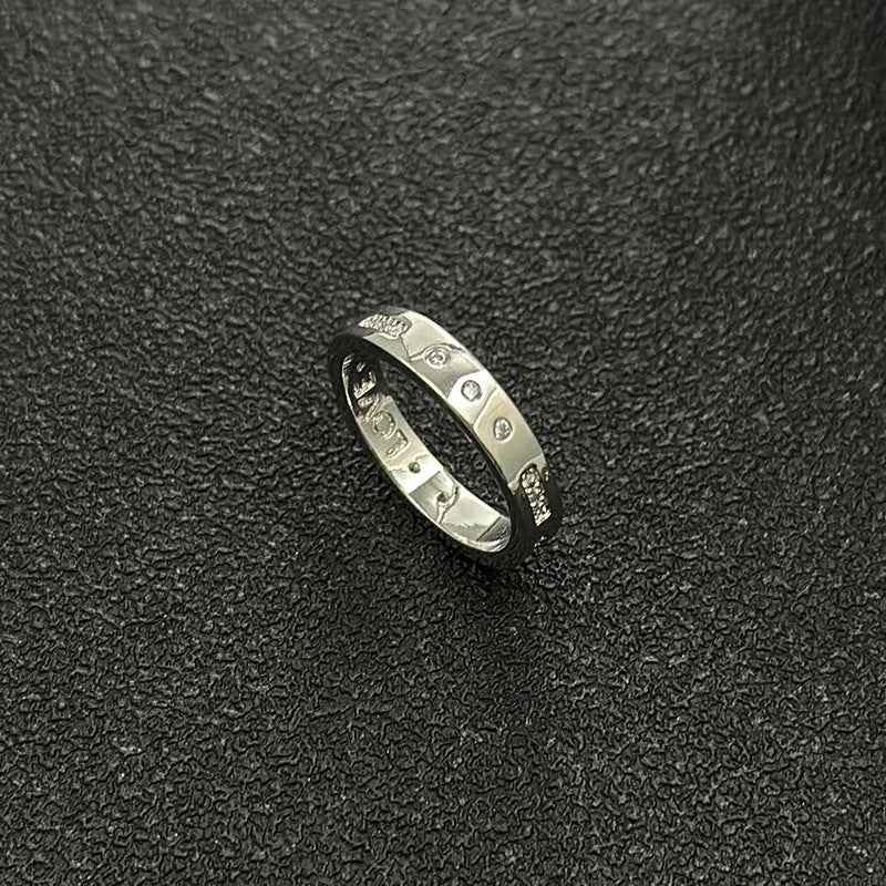 cubic zirconia knight ring
