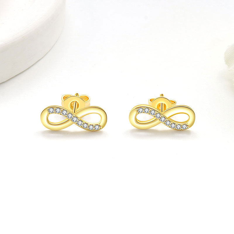 Gold & Silver 4-piece jewelry set