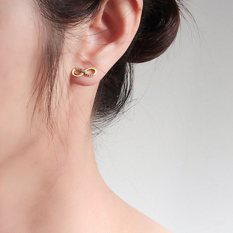 Gold & Silver 4-piece jewelry set