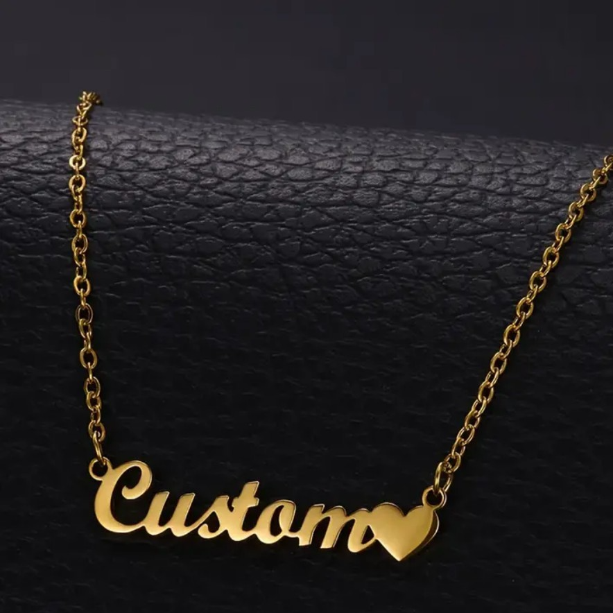 Custom Letter Name Necklace