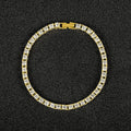 Tennis Chain Zircon Necklace & bracelet
