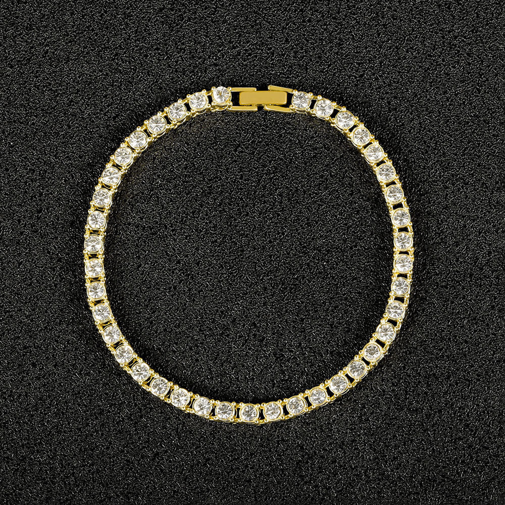Tennis Chain Zircon Necklace & bracelet
