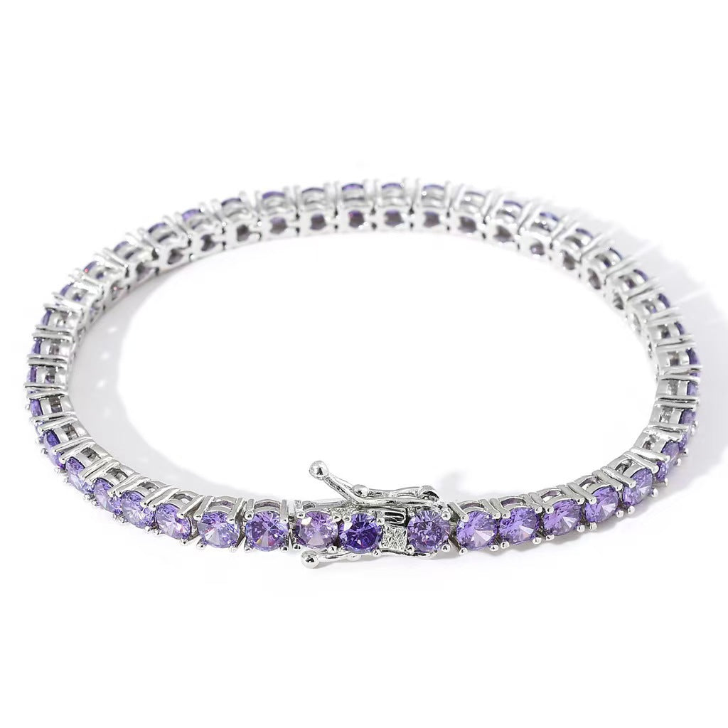 4mm Cubic Zirconia tennis bracelet