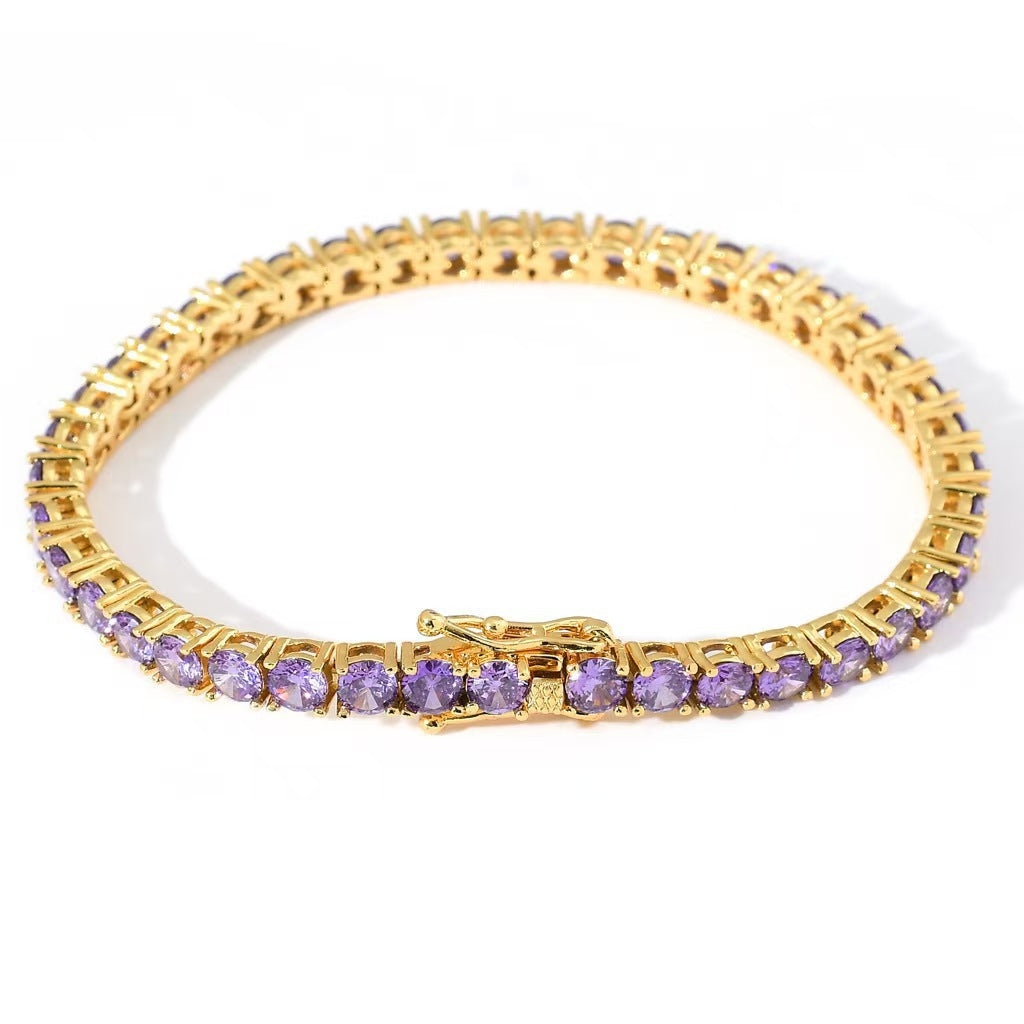 4mm Cubic Zirconia tennis bracelet