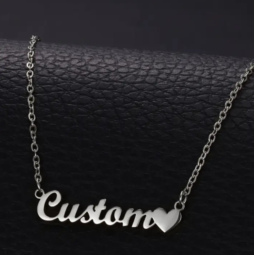 Custom Letter Name Necklace