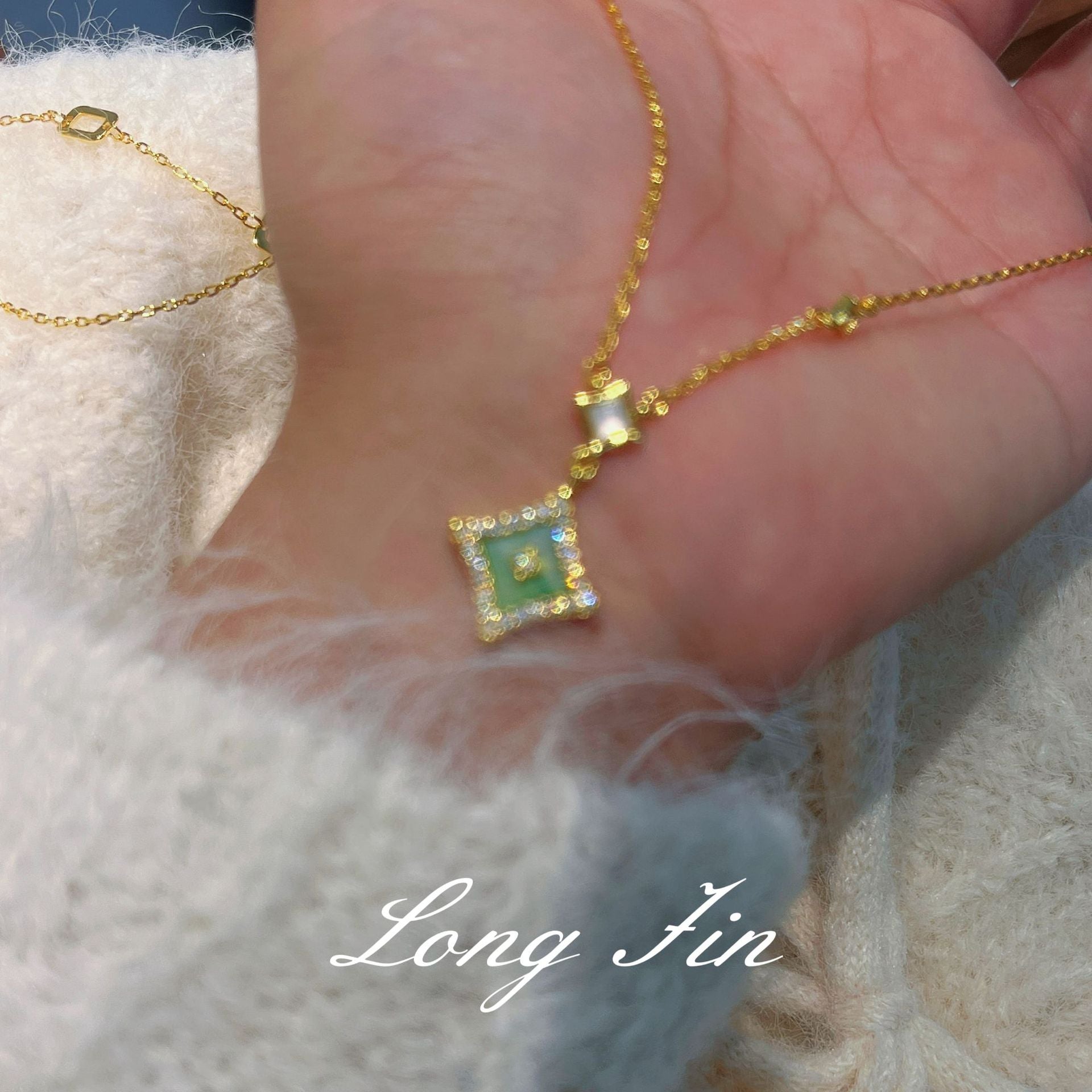 Geometric Mother-of-Pearl Star Jewelry Set