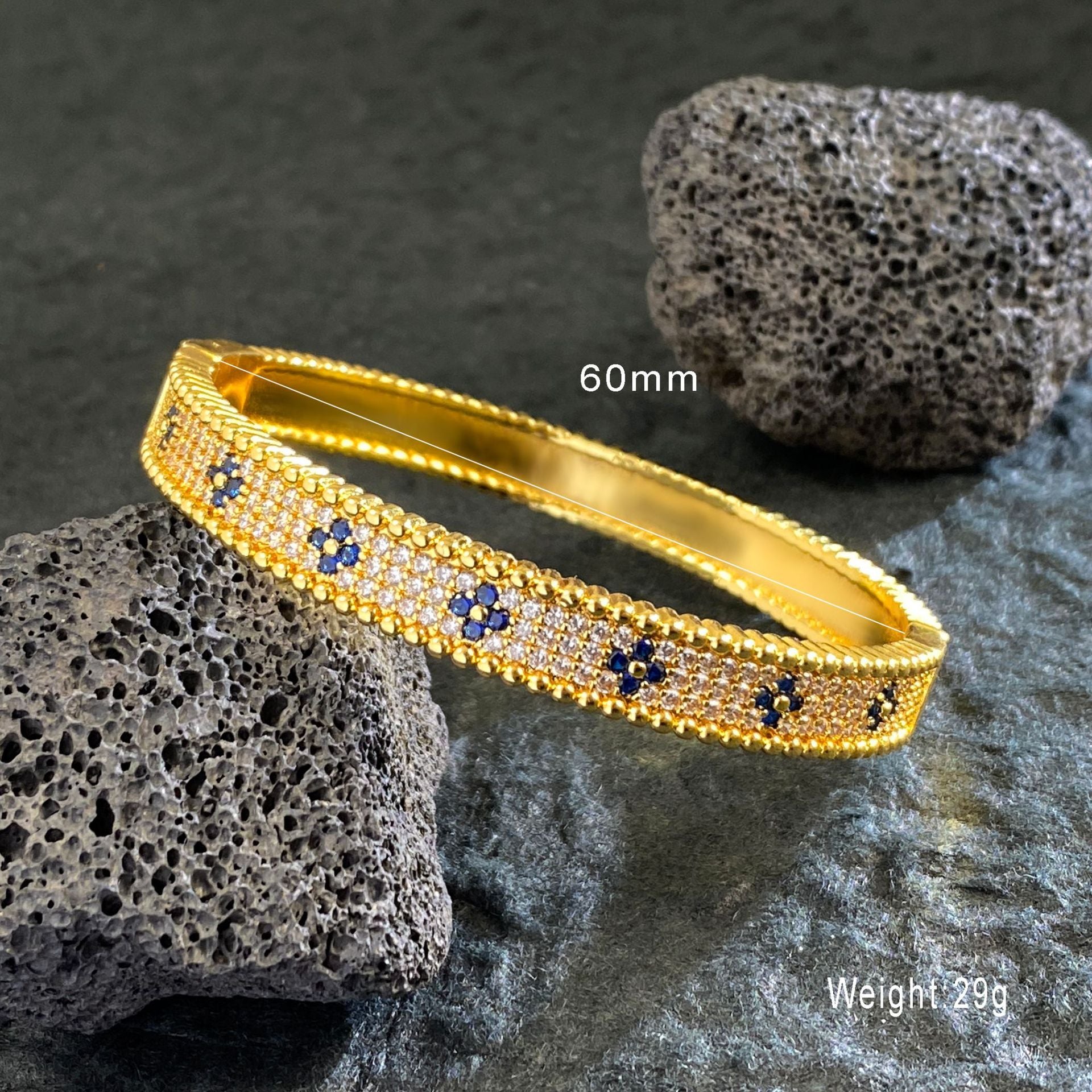 Four Leaf Clover Zirconium Jewelry Set