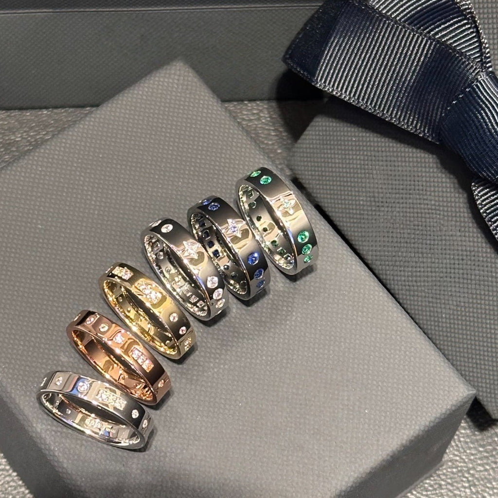 cubic zirconia knight ring