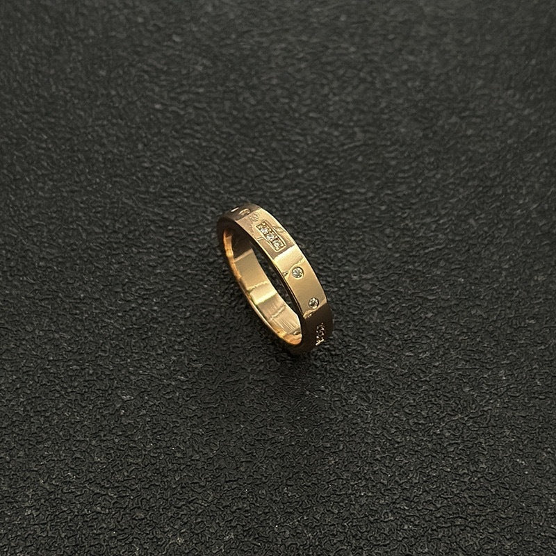 cubic zirconia knight ring