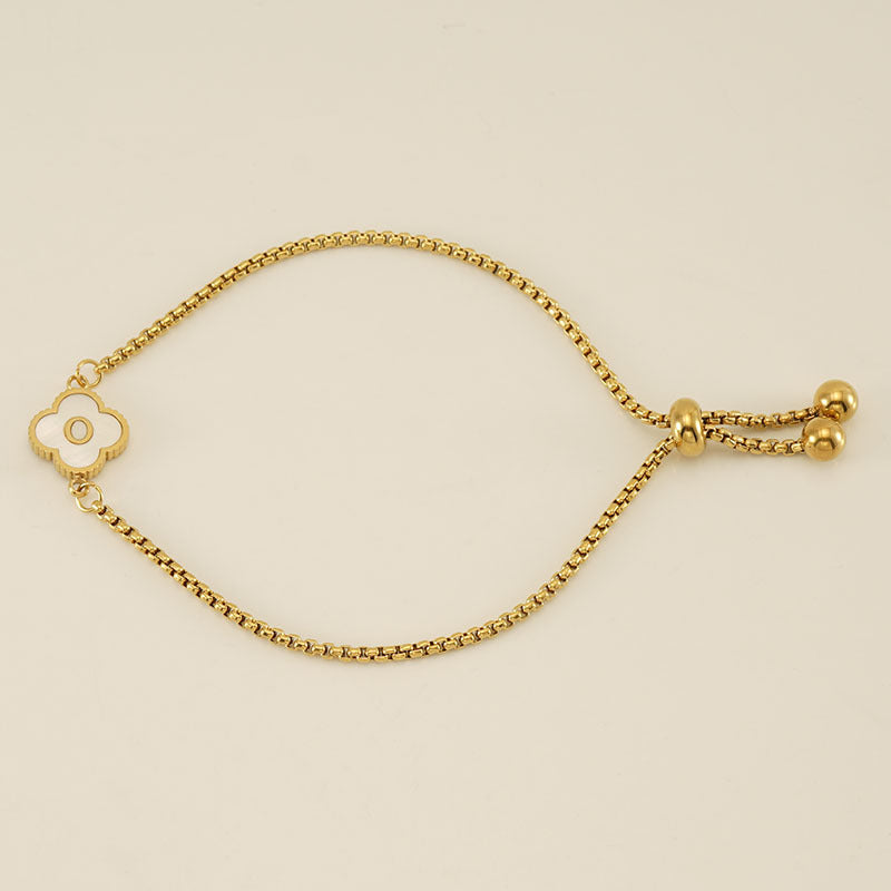 Four-leaf Clover Letter Jewelry