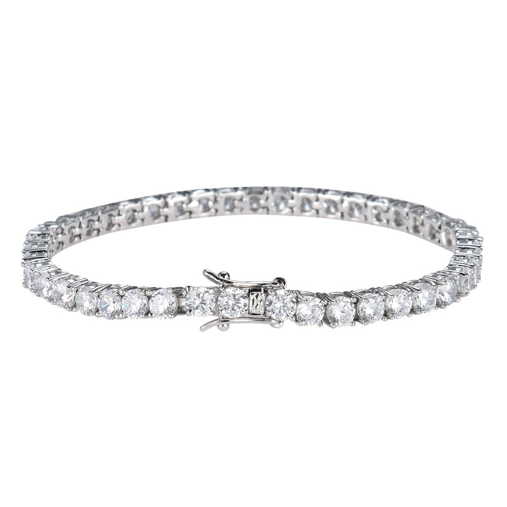4mm Cubic Zirconia tennis bracelet