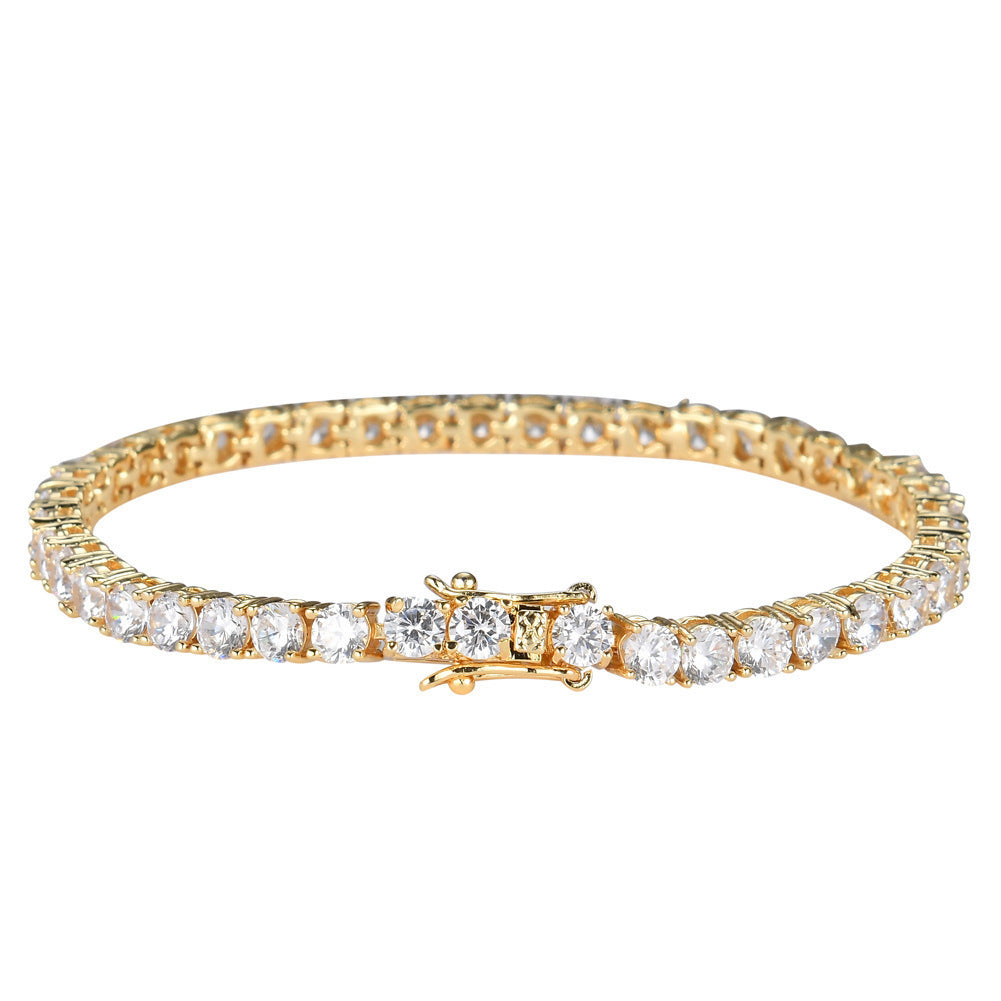 4mm Cubic Zirconia tennis bracelet