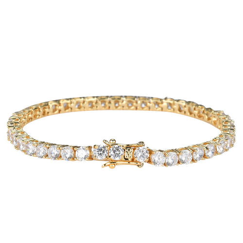 4mm Cubic Zirconia tennis bracelet