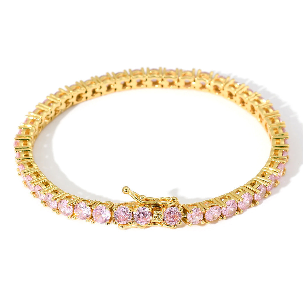 4mm Cubic Zirconia tennis bracelet