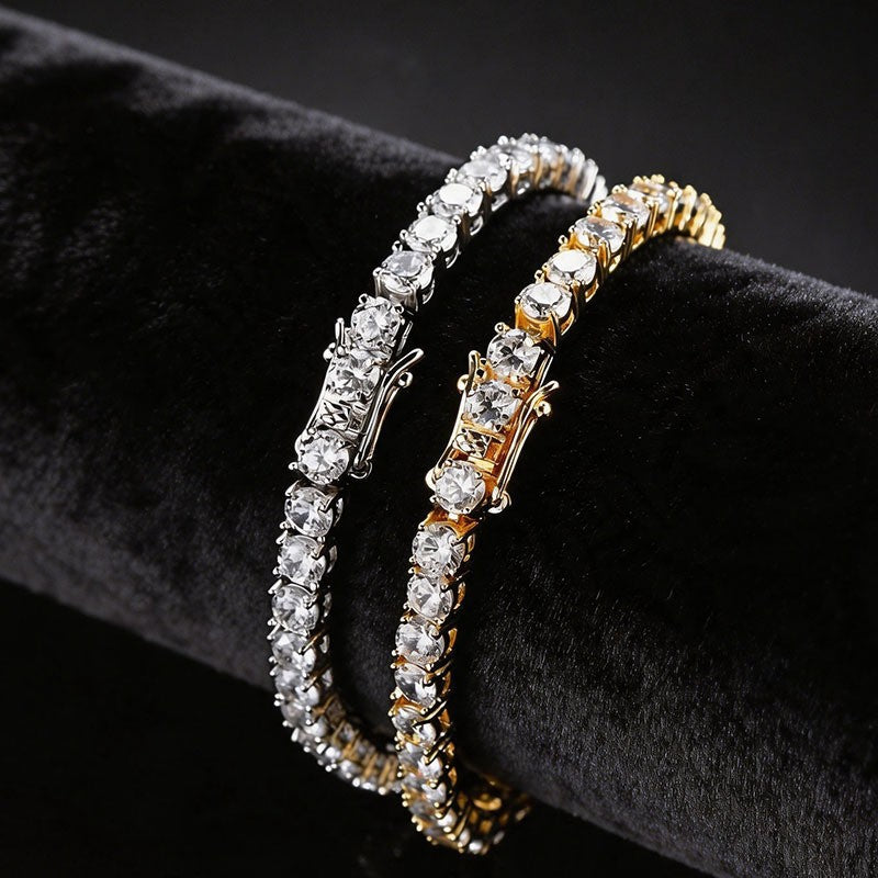 4mm Cubic Zirconia tennis bracelet